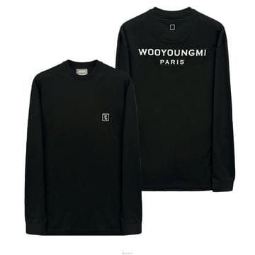 WOOYOUNGMI [�������] 26SS �쿵�� ��ΰ� ���� Ƽ���� ���� W261TS51713B[�������] 26SS �쿵�� ��ΰ� ���� Ƽ���� ���� W261TS5