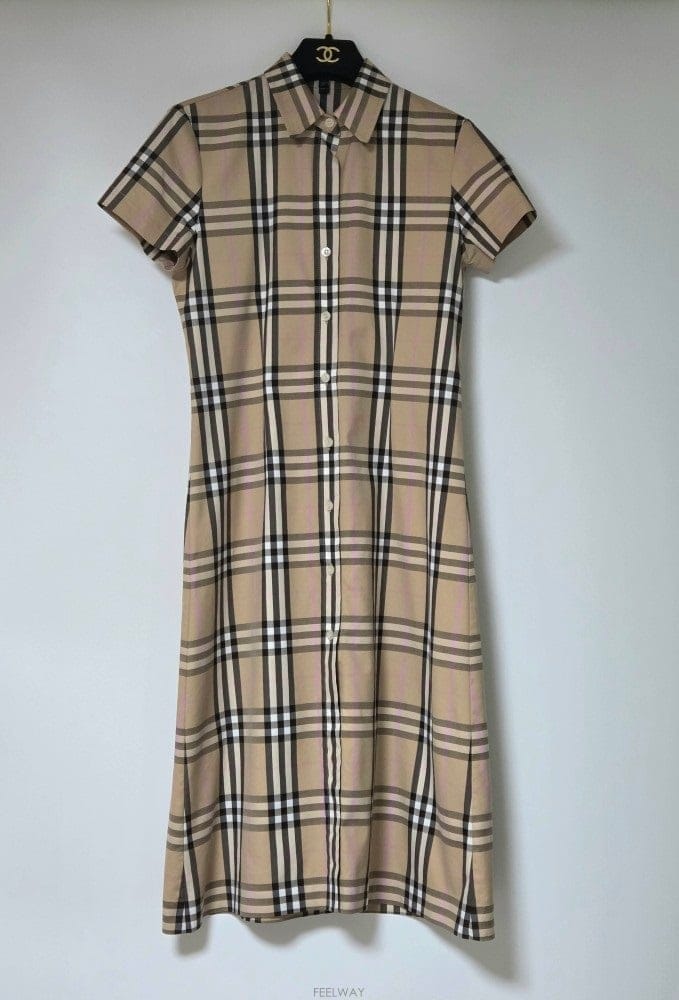 Burberry ������ ���� BURBERRY LONDON ��� üũ ���ǽ� (UK 6)������ ���� BURBERRY LONDON ��� üũ ���ǽ� (UK 6)