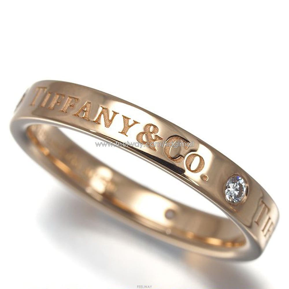 TIFFANY & Co ����ǰ�� Ƽ�ĴϾ��� 18k ������ 3mm �÷���� ���̾Ƹ�� 3P ���� 9ȣ 1172HSY99����ǰ�� Ƽ�ĴϾ��� 18k ������ 3mm �÷���� ���̾Ƹ�