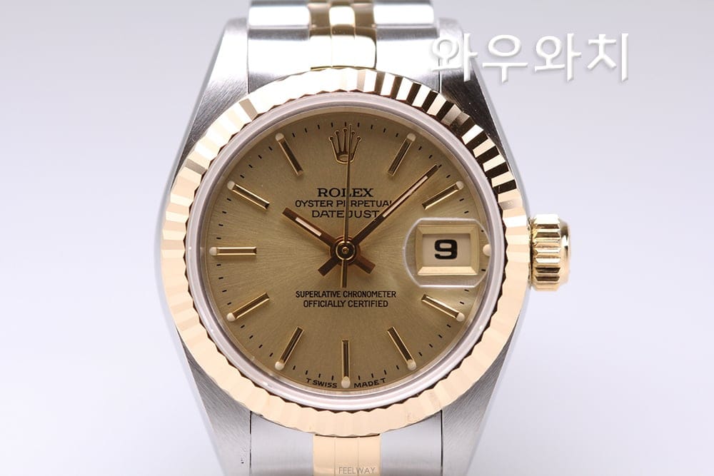 롤렉스 레이디데이저스트 콤비 다이아 10p 26mm