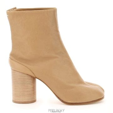 26 FW 메종 마르지엘라 타비 앵클 부츠 베이지 T4091 S58WU0260P3753