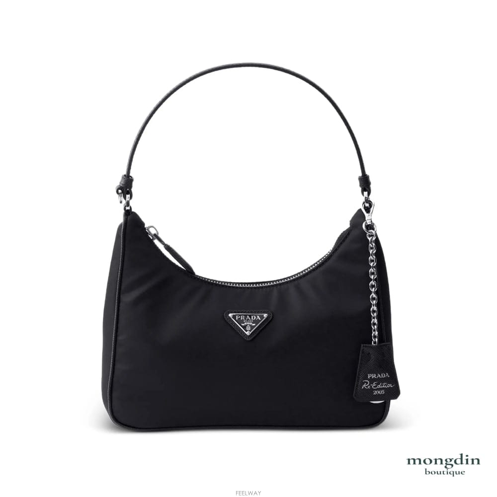 [국내] 26FW 프라다 리에디션 2005 미니백 블랙 1N204P R064 F0002
