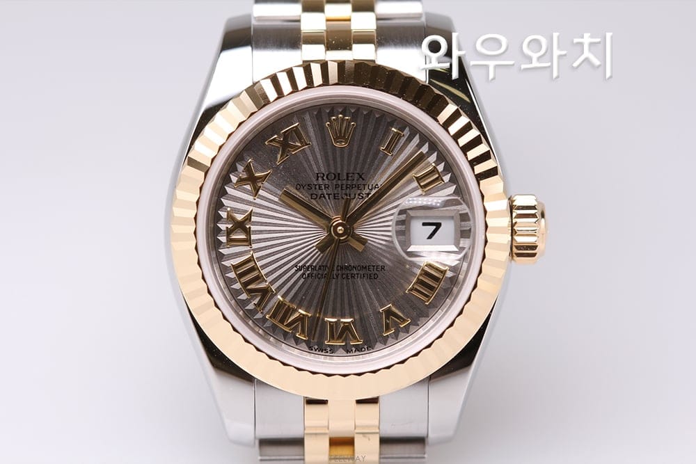 로렉스 데이저스트 샴페인콤비 26mm