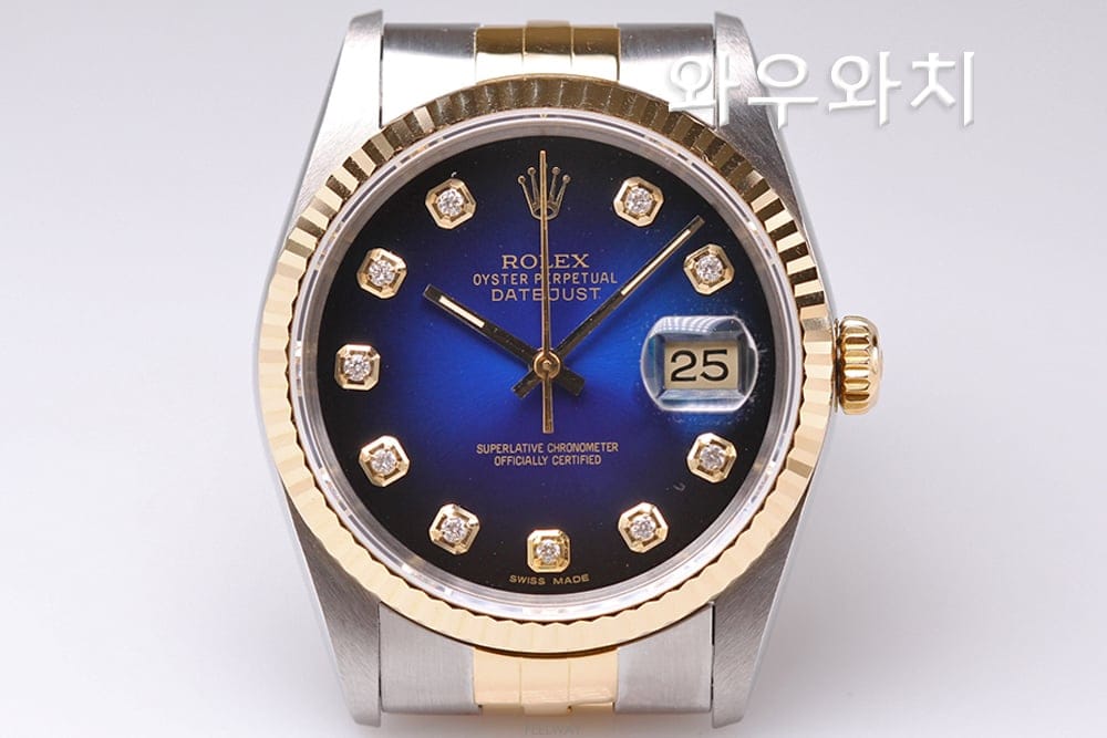 로렉스 데이저스트 빈티지 샴페인 36mm