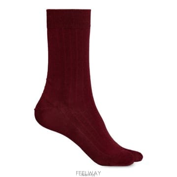26 FW 메종 마르지엘라 타비 양말 레드 248 S51TL0051S17868