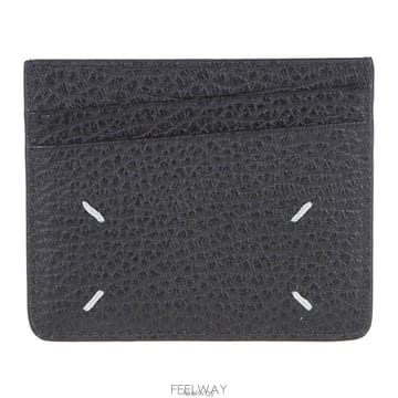 26 FW 메종 마르지엘라 포 스티치 레더 카드 지갑 T8013 SA1VX0006UP4455