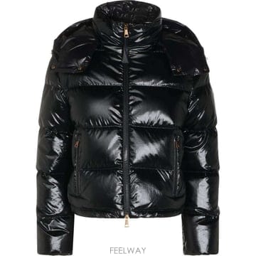 (당일) 26FW 몽클레어 NIVEOLE 니베롤 블랙 여성 패딩 자켓 L2093 1A00031 597EU 9