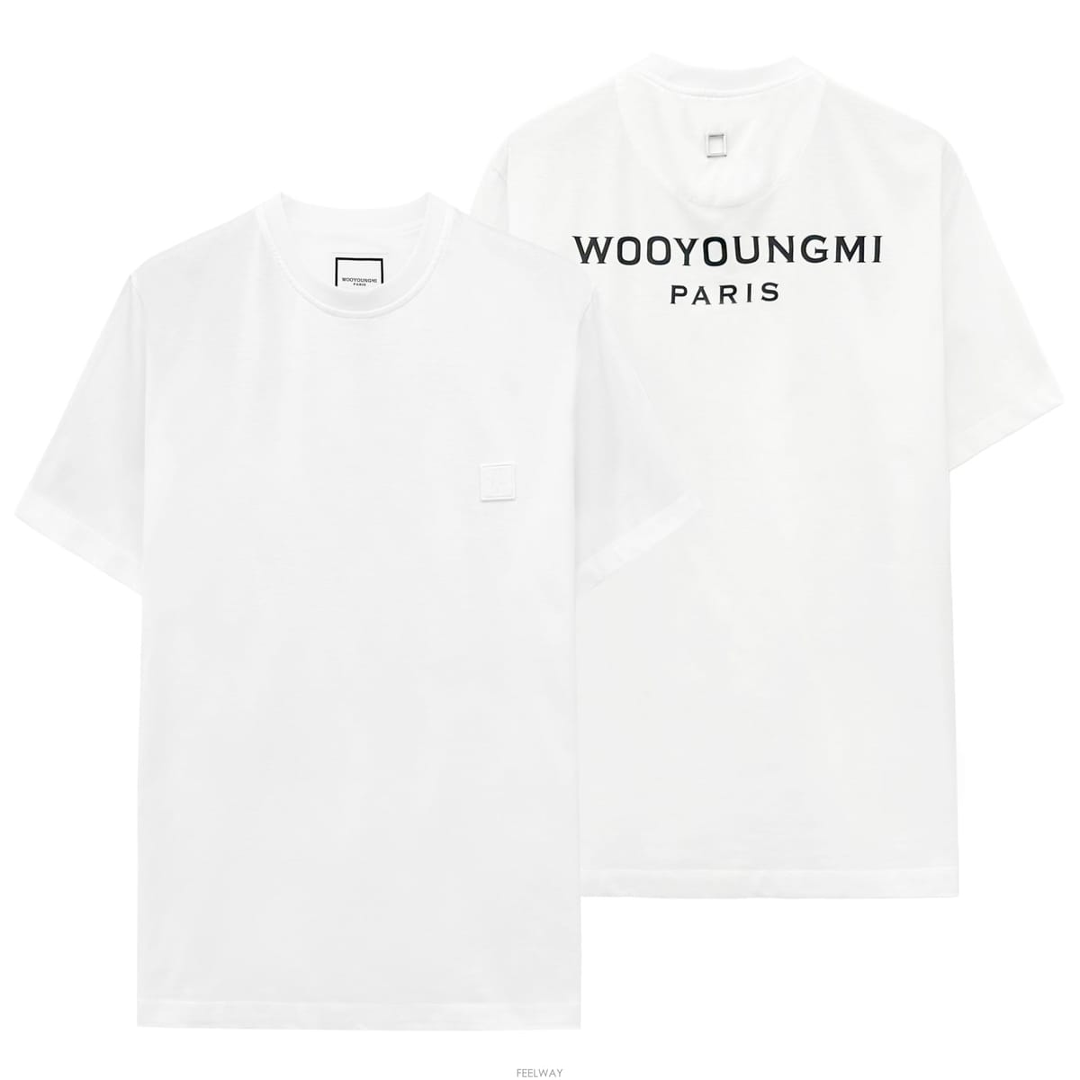 WOOYOUNGMI [�������] 26SS �쿵�� ��ΰ� ���� Ƽ���� W261TS07701W[�������] 26SS �쿵�� ��ΰ� ���� Ƽ���� W261TS07701W