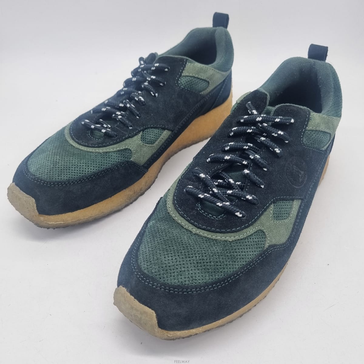 CLARKS Ŭ���� x �δ� �Ǳ� ���� 8th ��Ʈ�� ��ũ �׸� �޺���̼� 275~280mm (UK 9)Ŭ���� x �δ� �Ǳ� ���� 8th ��Ʈ�� ��ũ �׸� �޺����