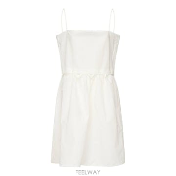 26 FW 미우미우 로고 패치 슬리브리스 드레스 F0009 MF5779SOOO163M