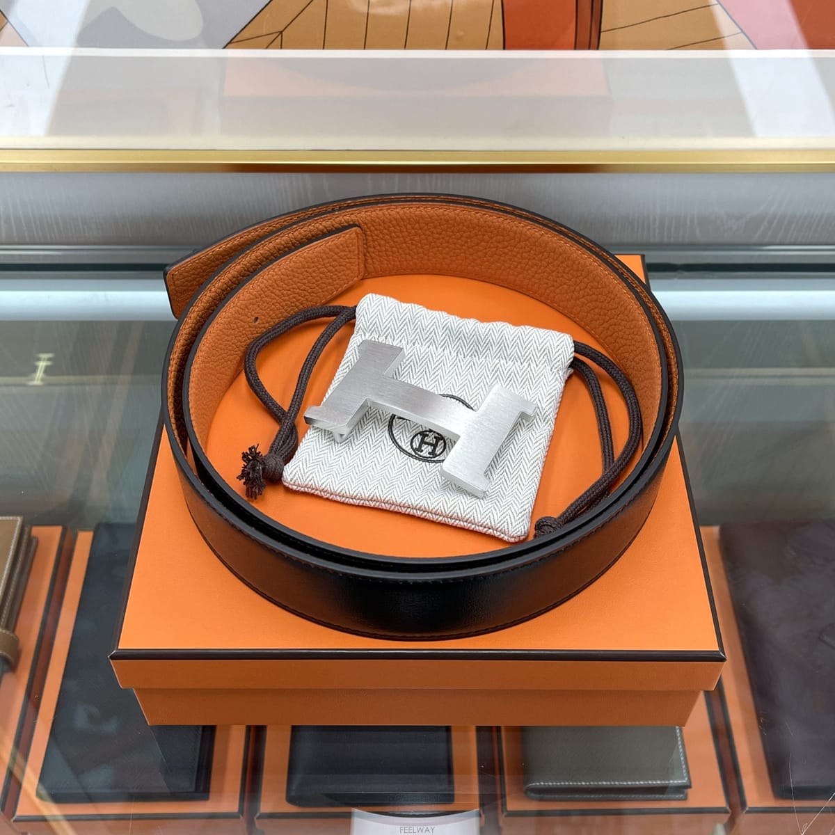 HERMES ������*����*�����޽� �������� ��Ʈ 100 ����/������ ���� ���� 38mm H077971������*����*�����޽� �������� ��Ʈ 100 ����/������ ��