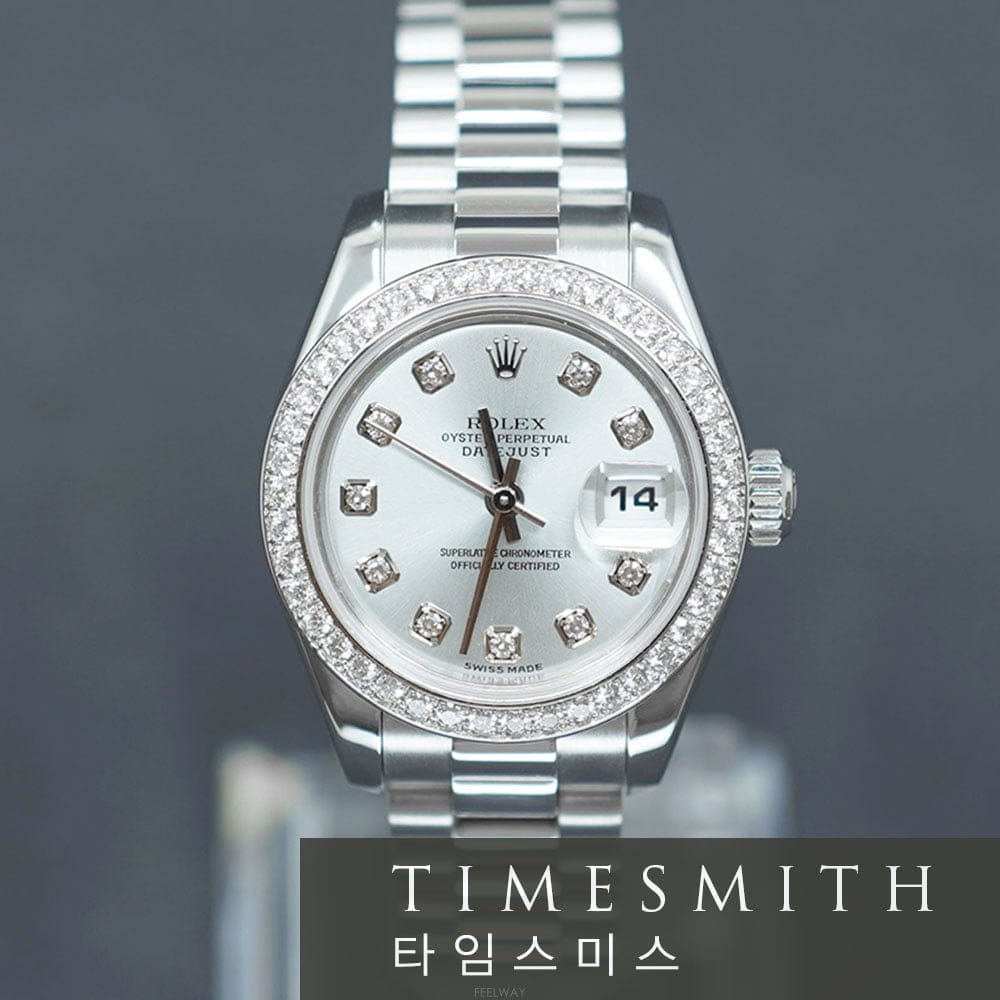 Rolex [Ÿ�ӽ��̽�] �ѷ��� ����Ʈ����Ʈ 26 �÷�Ƽ�� ���̽����� �ε���/���� DIA 179136[Ÿ�ӽ��̽�] �ѷ��� ����Ʈ����Ʈ 26 �÷�Ƽ�� ���̽���