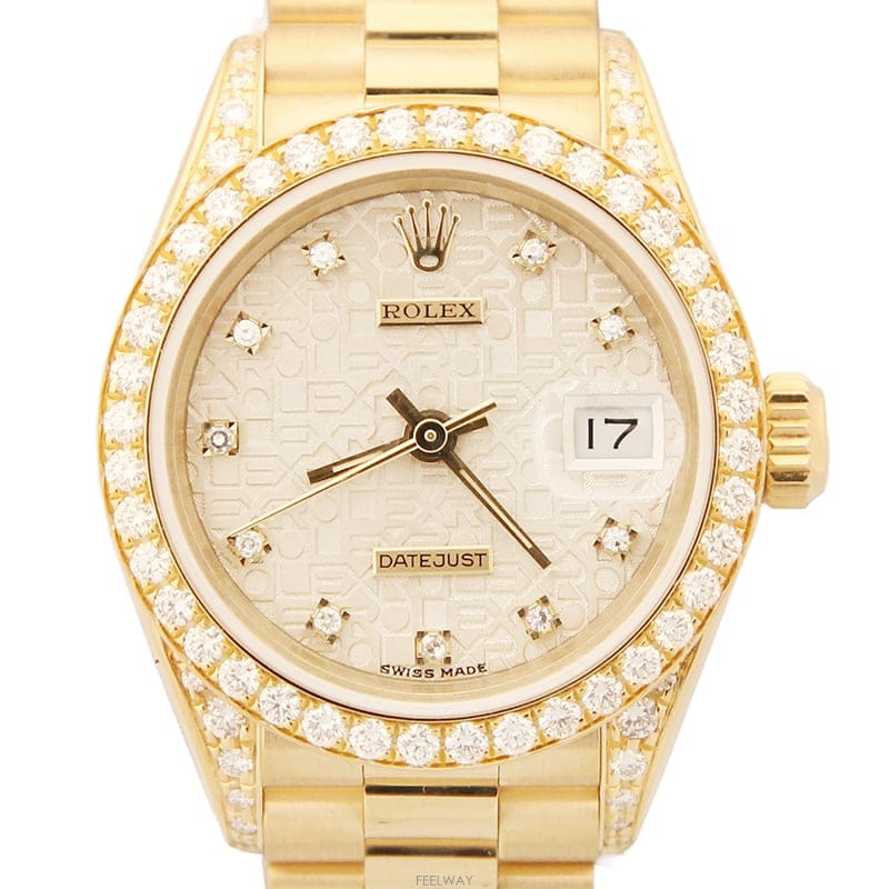 Rolex [��������] ROLEX �ѷ��� ����Ʈ����Ʈ 69158 ���̾Ƽ��� ���ΰ��18K ��ǻ���� 26mm �ð�[��������] ROLEX �ѷ��� ����Ʈ����Ʈ 69158 ���̾Ƽ��� 