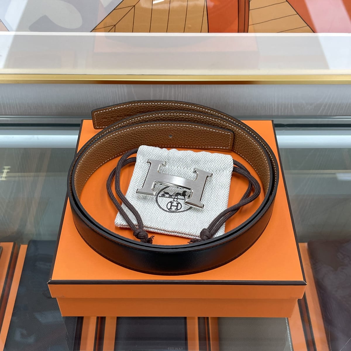 HERMES ������*����*�����޽� �������� ��Ʈ 100 ����/��� ���� ���� 32mm H073967������*����*�����޽� �������� ��Ʈ 100 ����/��� ���� 