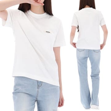Jacquemus ������ 26SS ��ũ���� �ΰ� ���� Ƽ���� TSW00550AJ00029 100������ 26SS ��ũ���� �ΰ� ���� Ƽ���� TSW00550AJ00029 