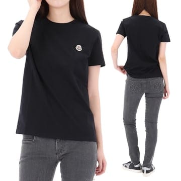 Moncler ������ 26SS ��Ŭ���� �ΰ� ��ġ ���� Ƽ���� ���λ����� 8C00034 89AT9 BLACK-AK������ 26SS ��Ŭ���� �ΰ� ��ġ ���� Ƽ���� ���λ����� 