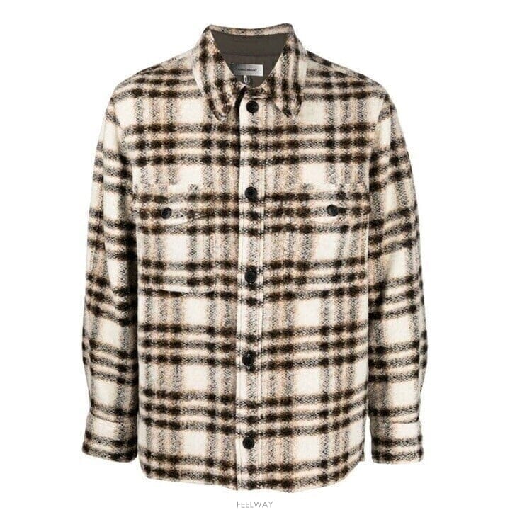 Isabel Marant [����]���ں����� ���� �ɸ���Ʈ KERVONT üũ ���� ���� VE1839 22A011H 23EC[����]���ں����� ���� �ɸ���Ʈ KERVONT üũ ���� ���� 