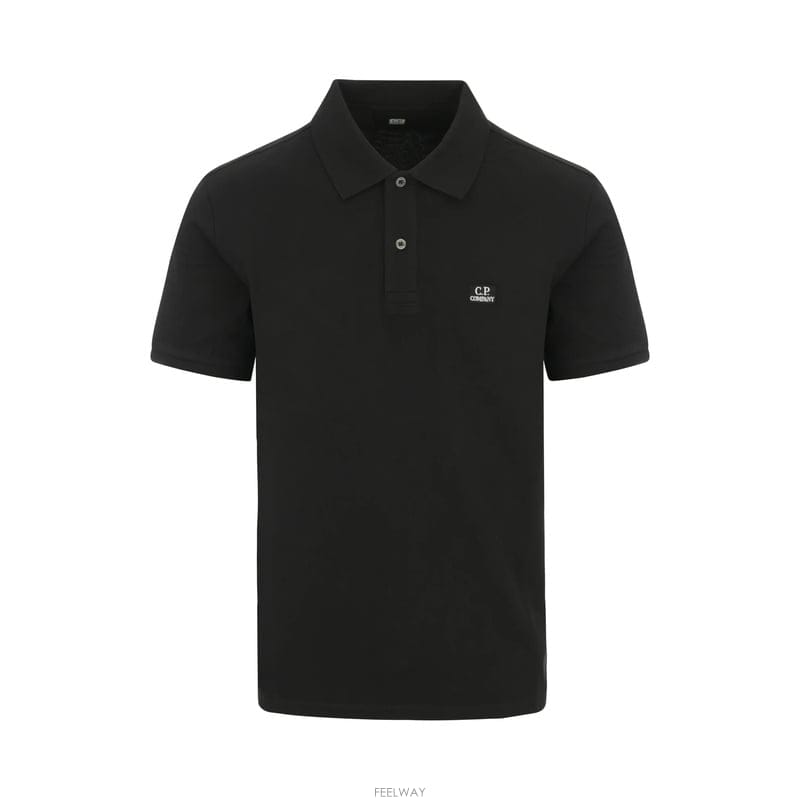 26SS 씨피컴퍼니 로고 패치 남성 폴로 셔츠 RCCMPL721A 005263W 999