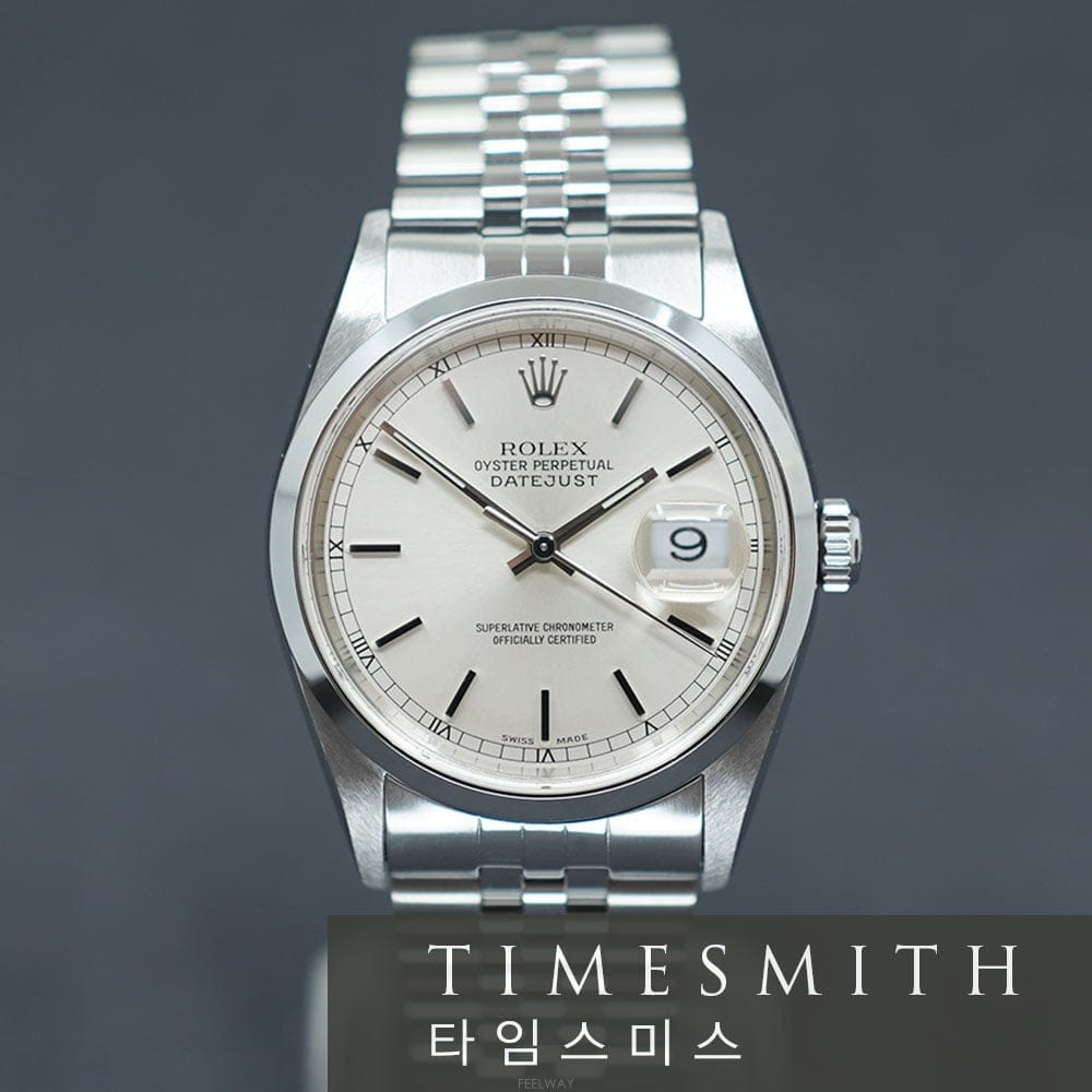 Rolex [Ÿ�ӽ��̽�] �ѷ��� ����Ʈ����Ʈ 36 ��ƿ �ǹ� �� �ε��� ���������� 16200[Ÿ�ӽ��̽�] �ѷ��� ����Ʈ����Ʈ 36 ��ƿ �ǹ� �� �ε�