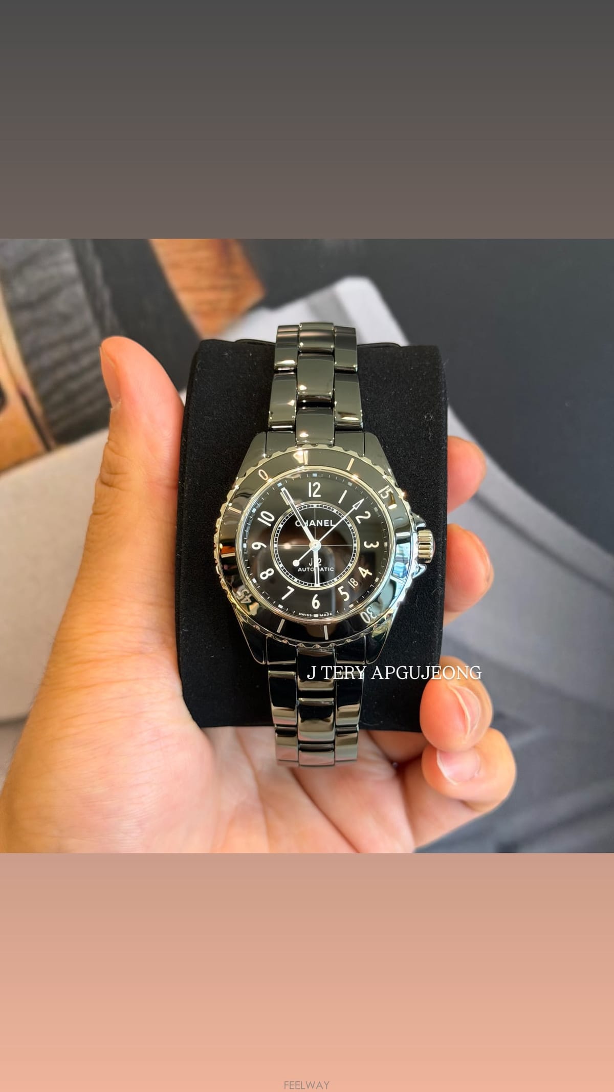 CHANEL [�����׸�] ���� J12 38mm ���� 24�� 10�� ���� ������ Ǯ��[�����׸�] ���� J12 38mm ���� 24�� 10�� ���� ������ Ǯ