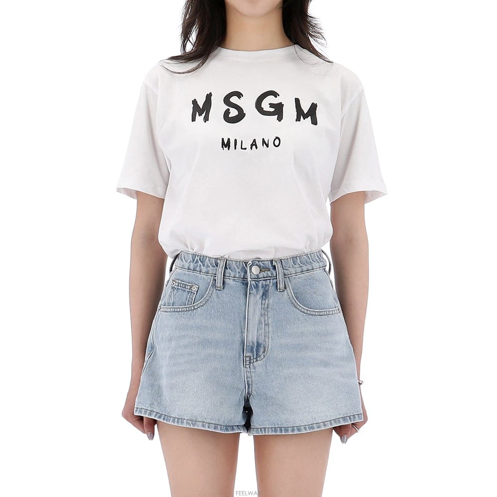 MSGM 26SS MSGM �ΰ� ���� Ƽ���� ���λ����� S6MSJUTH001 001-AK126SS MSGM �ΰ� ���� Ƽ���� ���λ����� S6MSJUTH001 001-