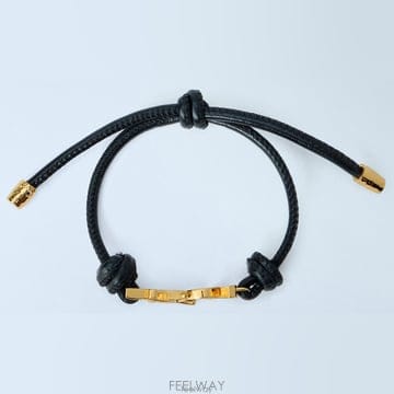 26 FW 생로랑 Cassandre 카산드레 로고 링크 코드 브레이슬릿 861459 AAF9R 1000