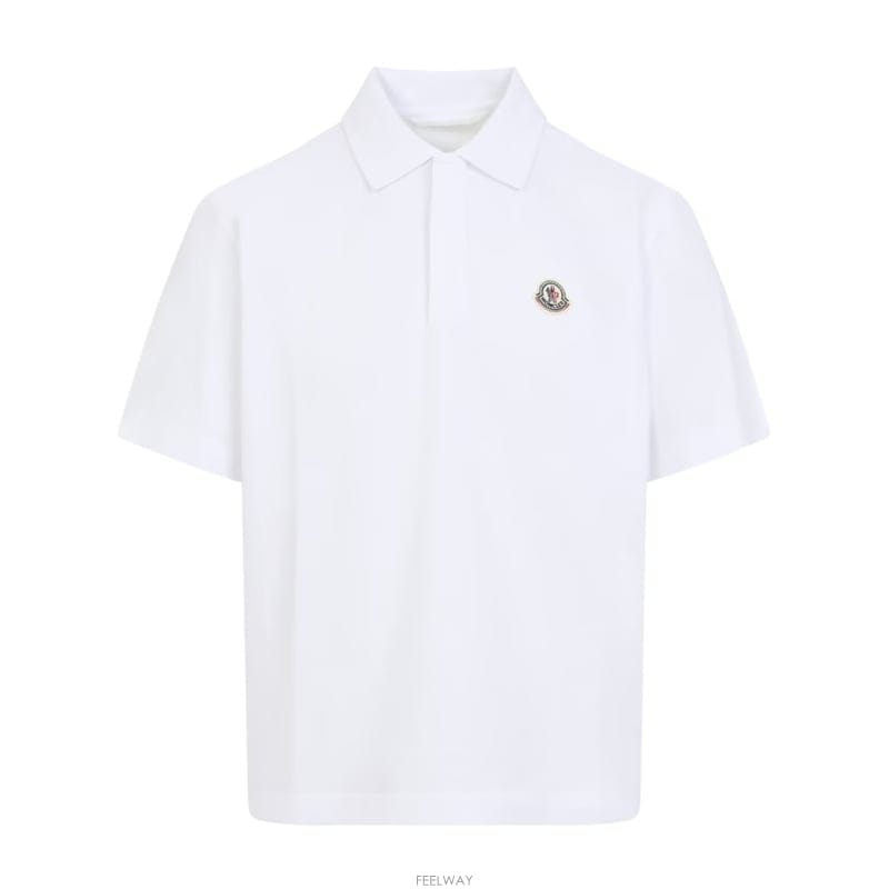26SS 몽클레르 로고 패치 남성 폴로 셔츠 8A00024 89A16 00A