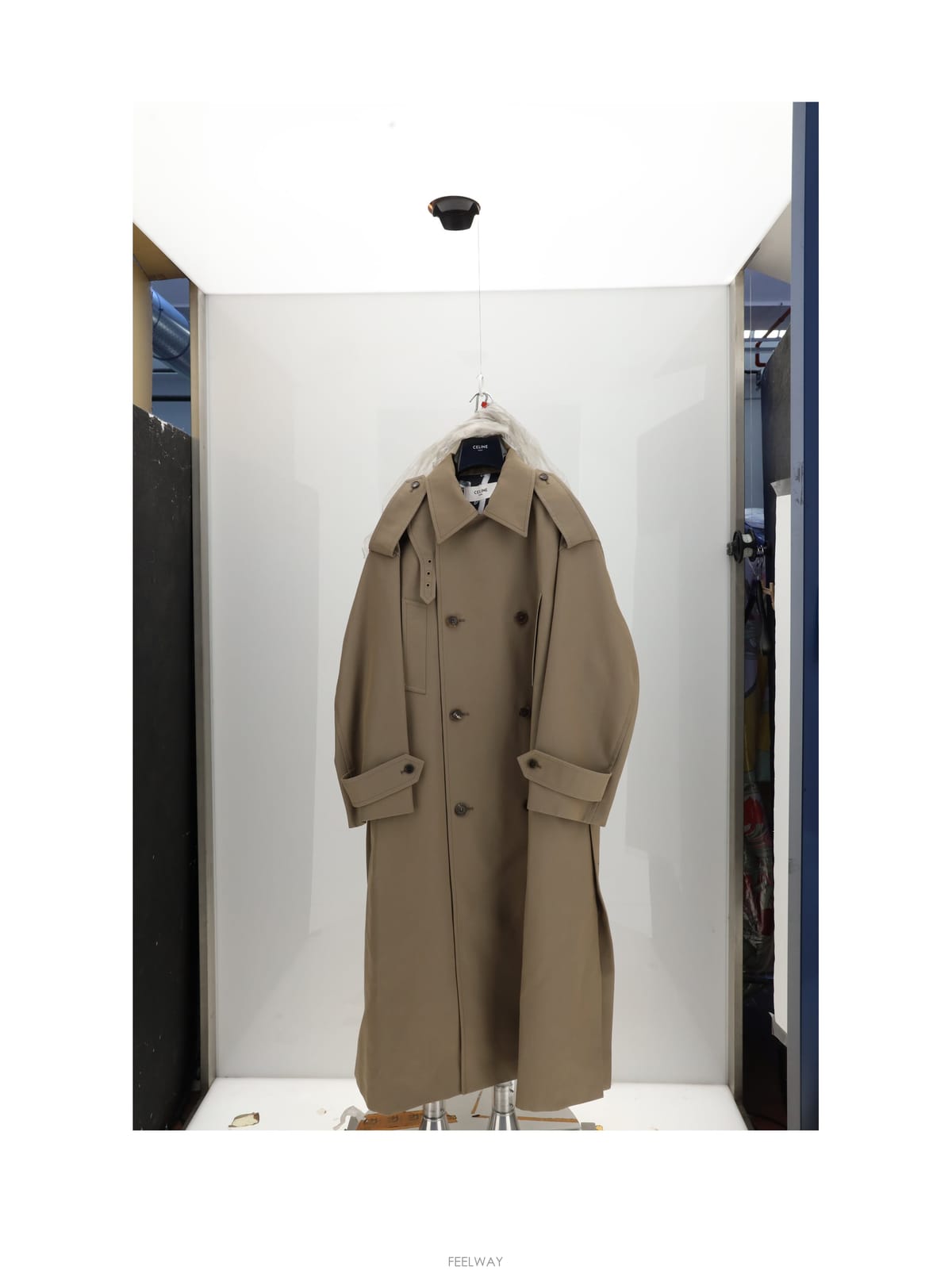 CELINE 트리오페 트렌치 코트 02CM