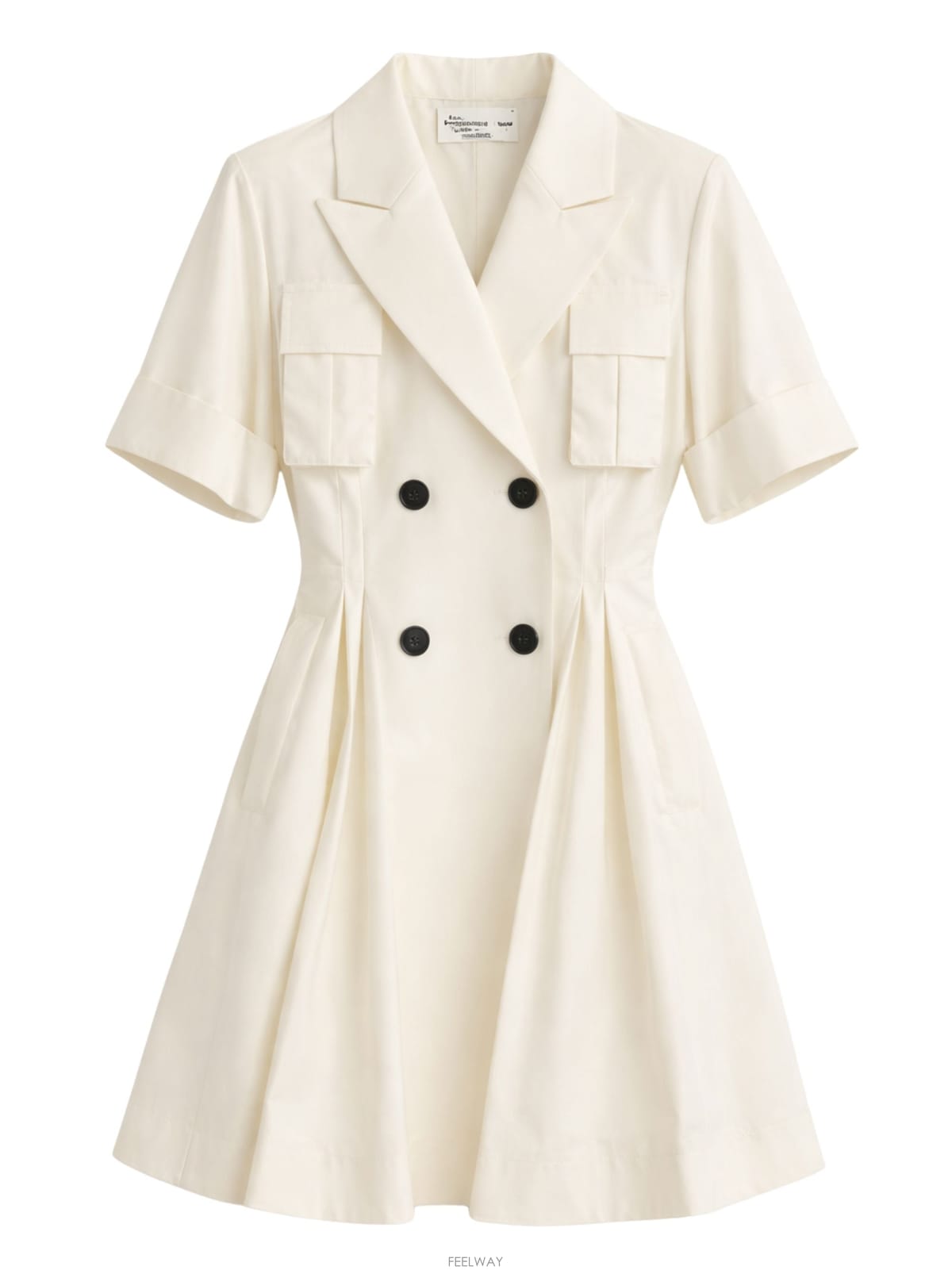 Sacai [S] 26FW ��ī�� �������� ��ư �巹�� 2608423 151[S] 26FW ��ī�� �������� ��ư �巹�� 2608423 151