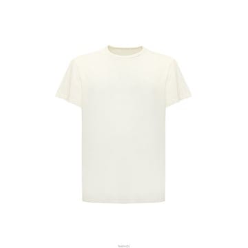 메종 마르지엘라 리버스 로고 자수 반팔 티셔츠