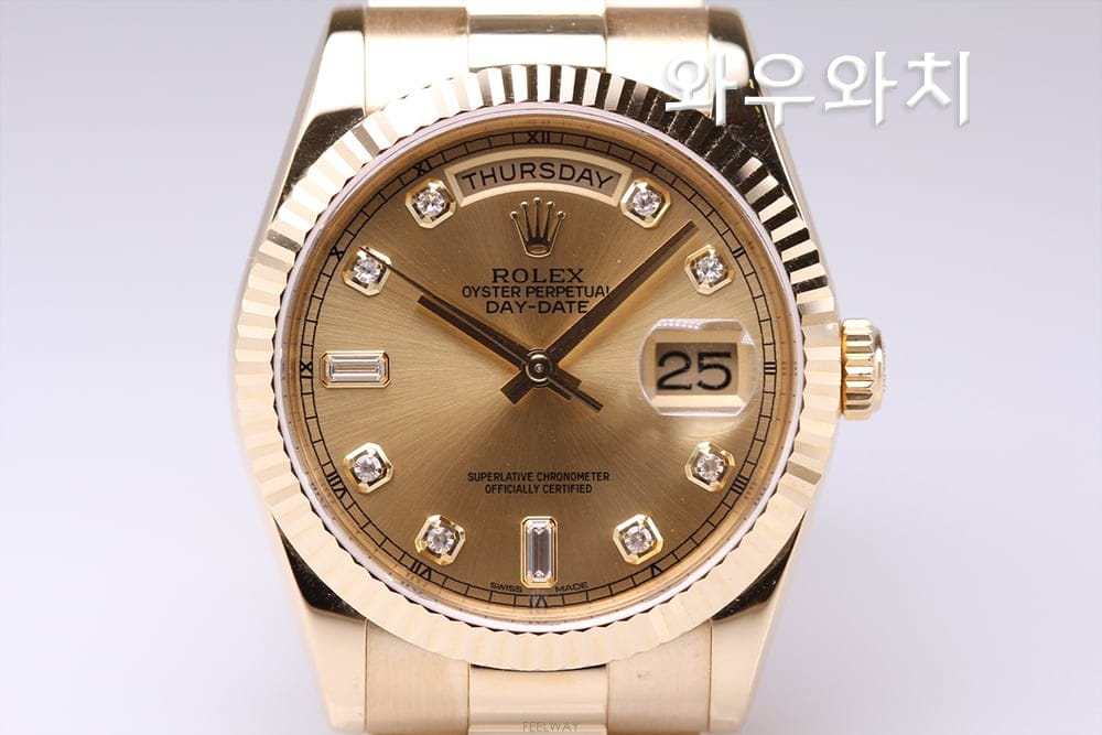 Rolex �Ϳ��ġ �η��� ���̵���Ʈ36 118238A ������ ���̾� 10P ������Ϳ��ġ �η��� ���̵���Ʈ36 118238A ������ ���̾� 10P