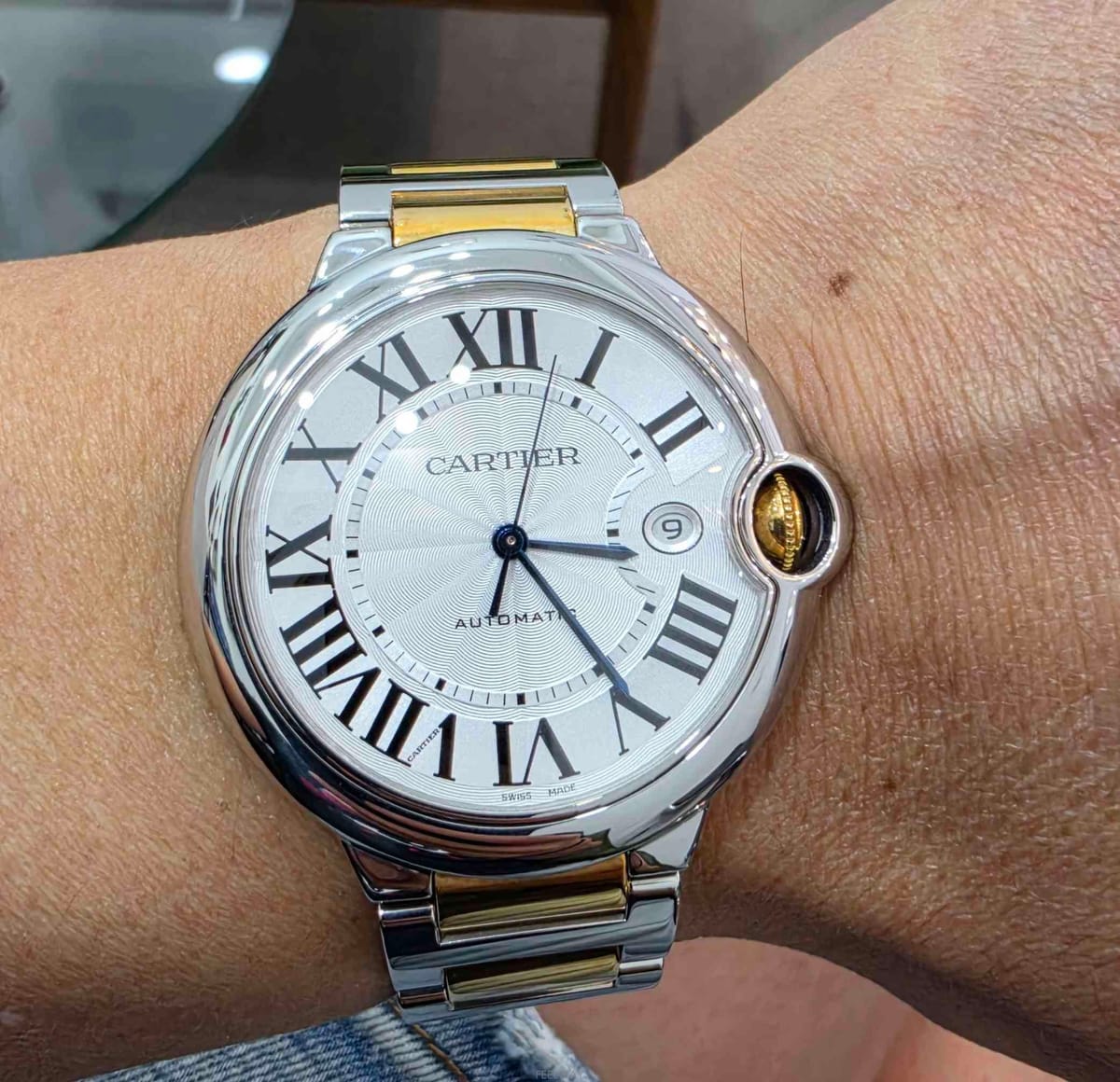 Cartier cartier ��쿡 �߷պ���42mm ���޺�YG750(18K) ������ �����ƽ �޺��� ��ǰȮ��cartier ��쿡 �߷պ���42mm ���޺�YG750(18K) ������ 