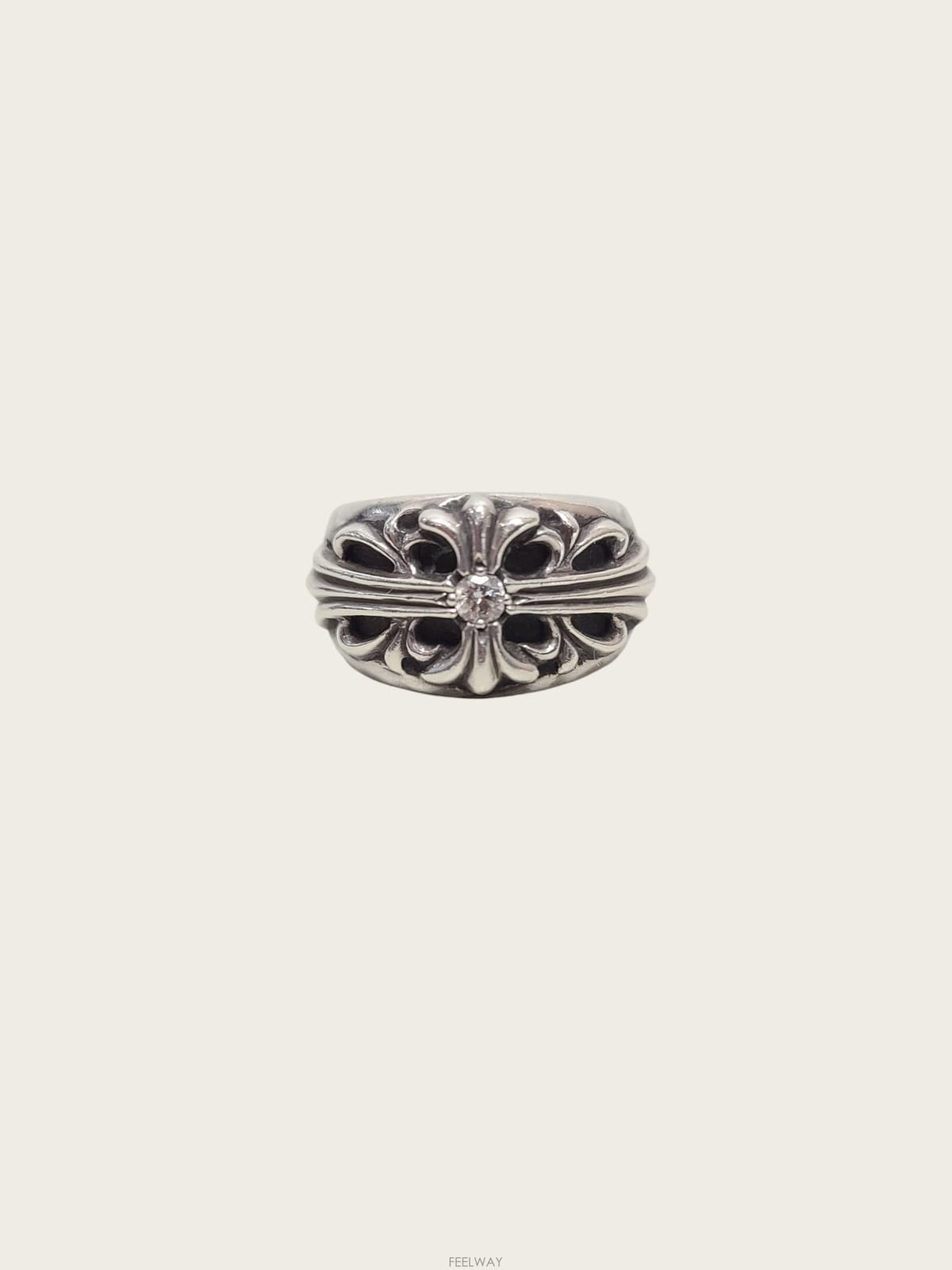 Chrome Hearts [�߰���ǰ/���̽���] US8 / ũ������ �ǹ� 1P ���̾� �÷ζ� ũ�ν� �� ����[�߰���ǰ/���̽���] US8 / ũ������ �ǹ� 1P ���̾� �÷�