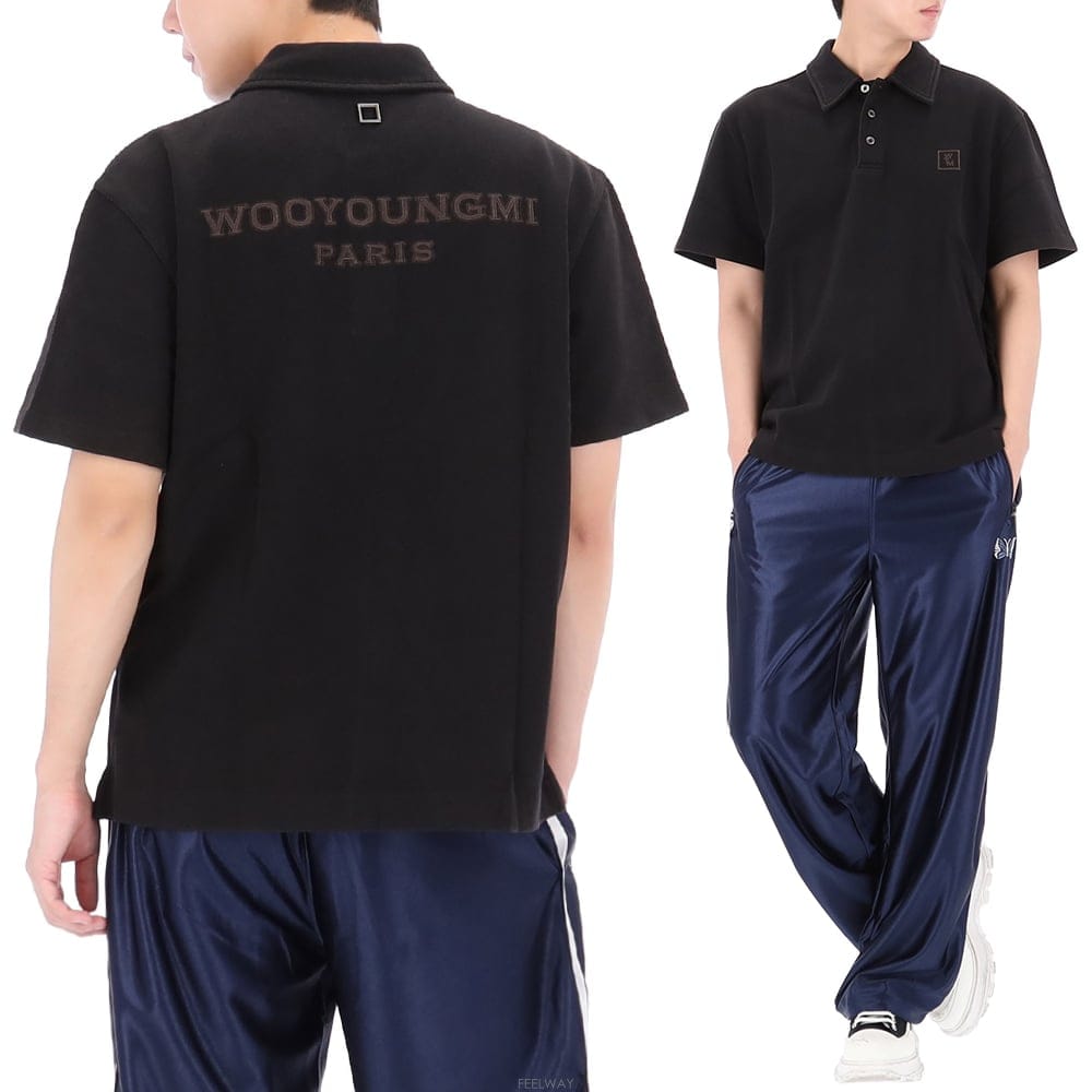 WOOYOUNGMI ������ 26SS �쿵�� ��ΰ� ���� ���� Ƽ���� W261TS17739B������ 26SS �쿵�� ��ΰ� ���� ���� Ƽ���� W261TS17739