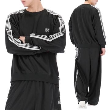 구템즈 26SS 니들스 폴리 스무스 트랙 스웨트셔츠 SX405 CHARCOAL