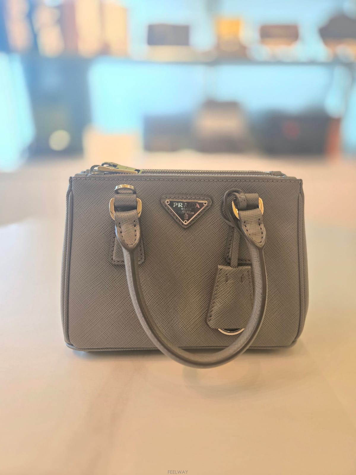 PRADA ����� ���ǾƳ� ���� �ﰢ �ΰ� �̴� ��Ʈ�� 1BH907����� ���ǾƳ� ���� �ﰢ �ΰ� �̴� ��Ʈ�� 1BH907