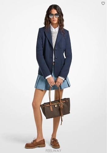 Michael Kors ����Ŭ �ھ  Stretch Wool Blend Twill ������������Ŭ �ھ  Stretch Wool Blend Twill ��������