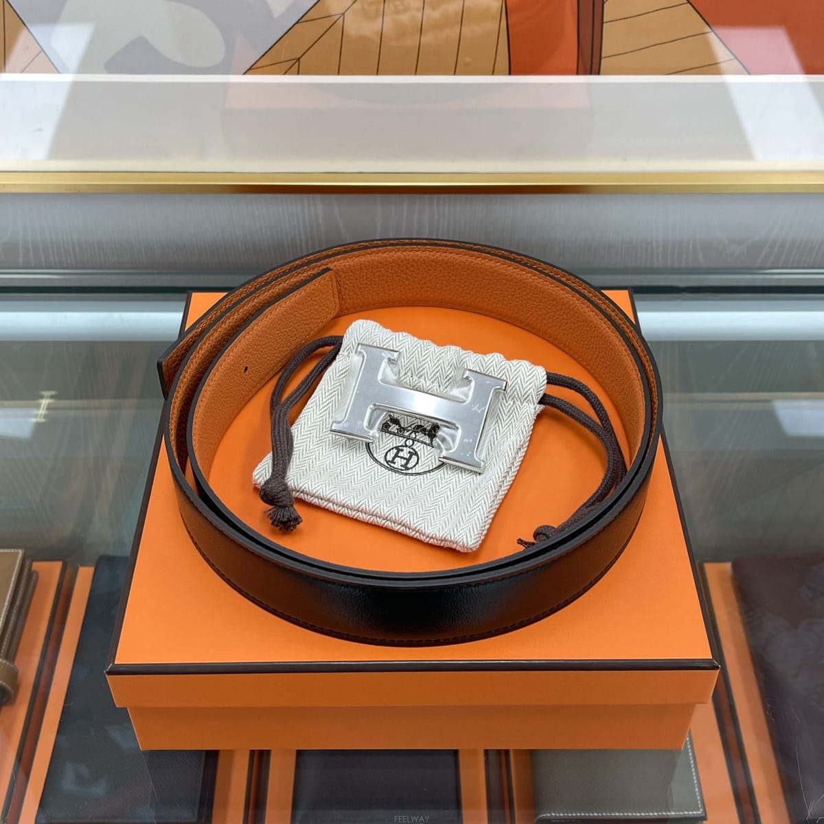 HERMES ������*����*�����޽� �������� ��Ʈ 100 ����/������ ���� ���� 32mm H073967������*����*�����޽� �������� ��Ʈ 100 ����/������ ��