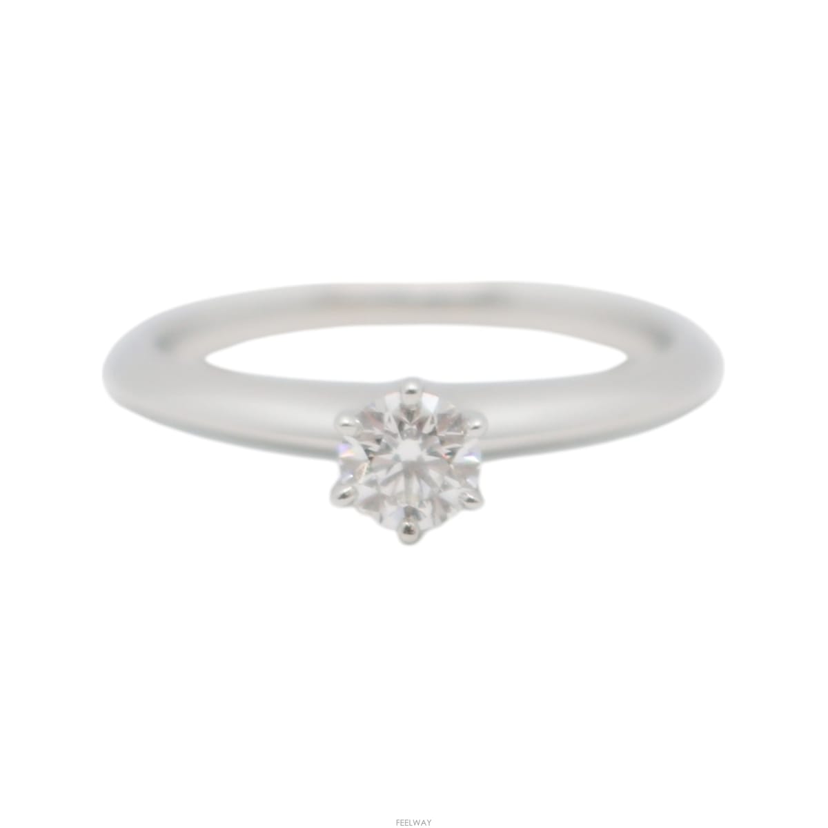 TIFFANY & Co [�����߰���ǰ�����] Ƽ�ĴϾ��� �ָ��׾� ���̾� �� �÷�Ƽ�� 0.21CT 3.5ȣ ���� A+[�����߰���ǰ�����] Ƽ�ĴϾ��� �ָ��׾� ���̾� �� ��