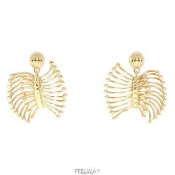 미우미우 레이저 로고 귀걸이 PM