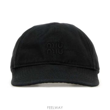 26 FW 미우미우 로고 엠브로이디드 베이스볼 캡 F0002 5HC3702CR2