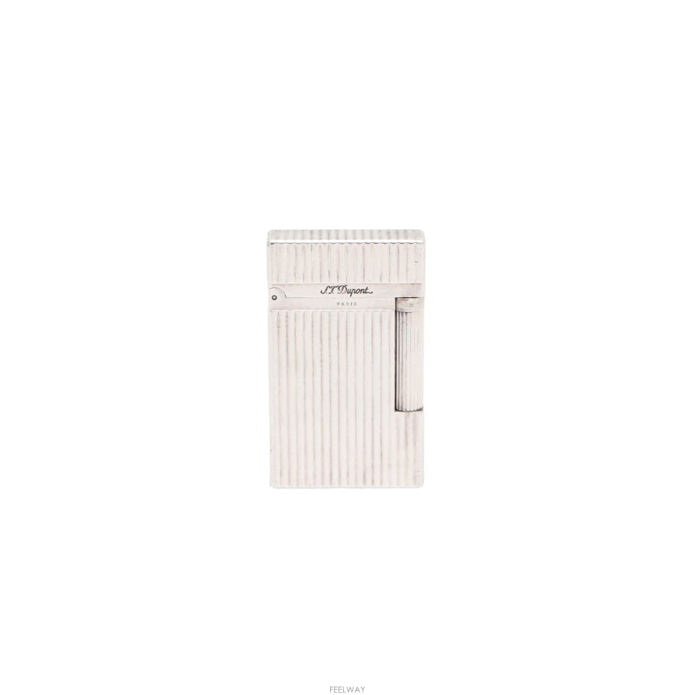 S.T. 듀퐁 라인 2 실버 화이트 라이터kk16481388