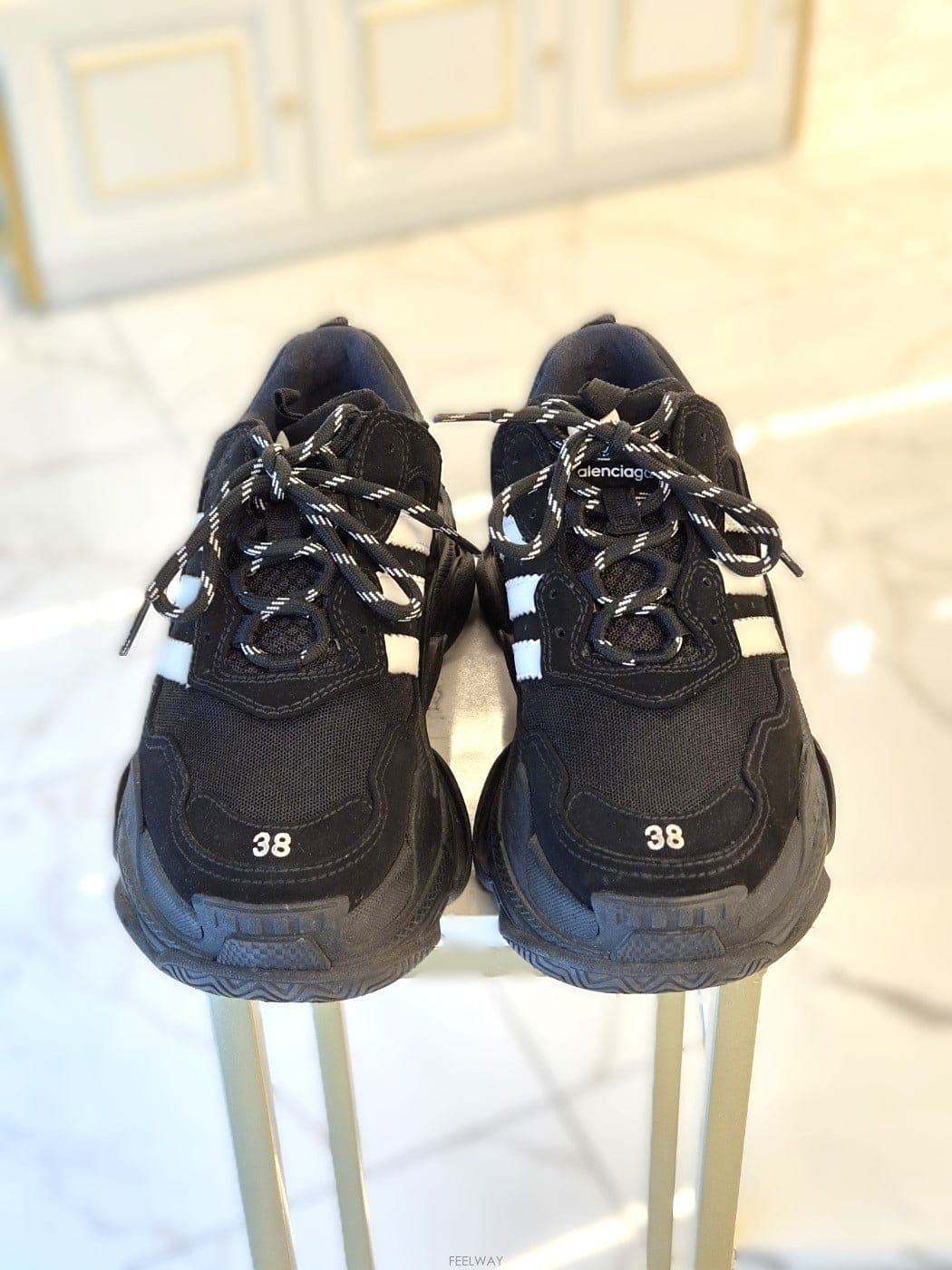 Balenciaga [�ٿ� ������] �߷��þư� �Ƶ�ٽ� �ݶ� Ʈ����S ���� ���� B+[�ٿ� ������] �߷��þư� �Ƶ�ٽ� �ݶ� Ʈ����S ���� 