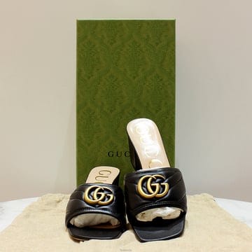 [명품다올동래] 구찌 GG 마몽 샌들 뮬 34.5 225mm 695202