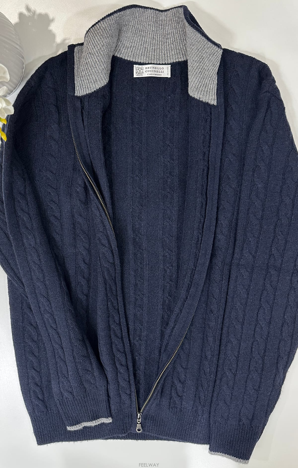 Brunello Cucinelli ���ڷ� ��ġ��ġ ���̺� ĳ�ù̾� 100 Ǯ ���� ����� ��Ʈ���ڷ� ��ġ��ġ ���̺� ĳ�ù̾� 100 Ǯ ���� ����� 
