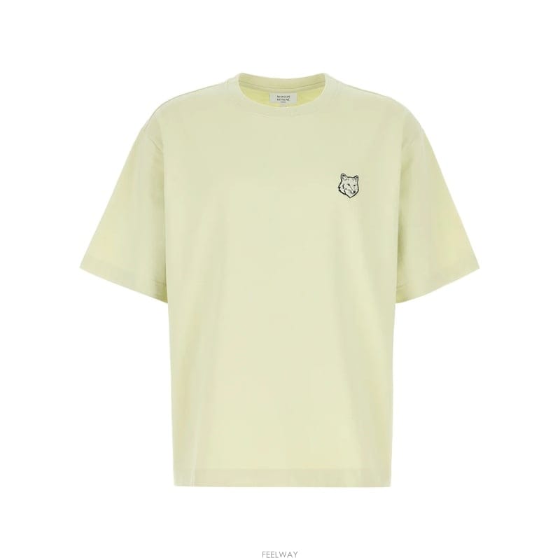 26SS 메종키츠네 볼드 폭스 헤드 남성 반팔 티셔츠 PM00109KJ0119 0479