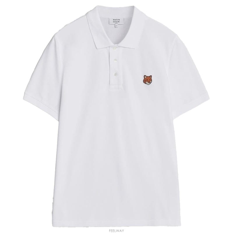 26SS 메종키츠네 폭스 헤드 남성 폴로 셔츠 PM00209KP0002 P100