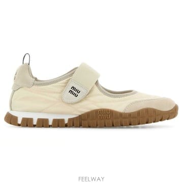 26 FW 미우미우 타이어 라운드 토 발레 플랫 F0304 5F416EF005D7C