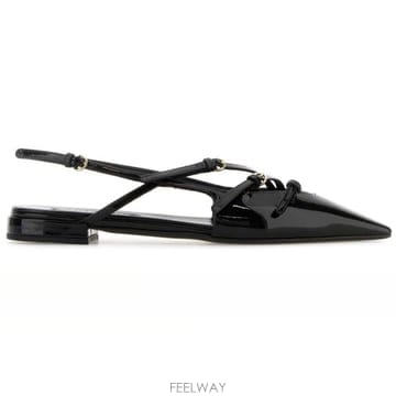 26 FW 미우미우 포인티드 토 슬링백 발레리나 F0002 5F476EF010069
