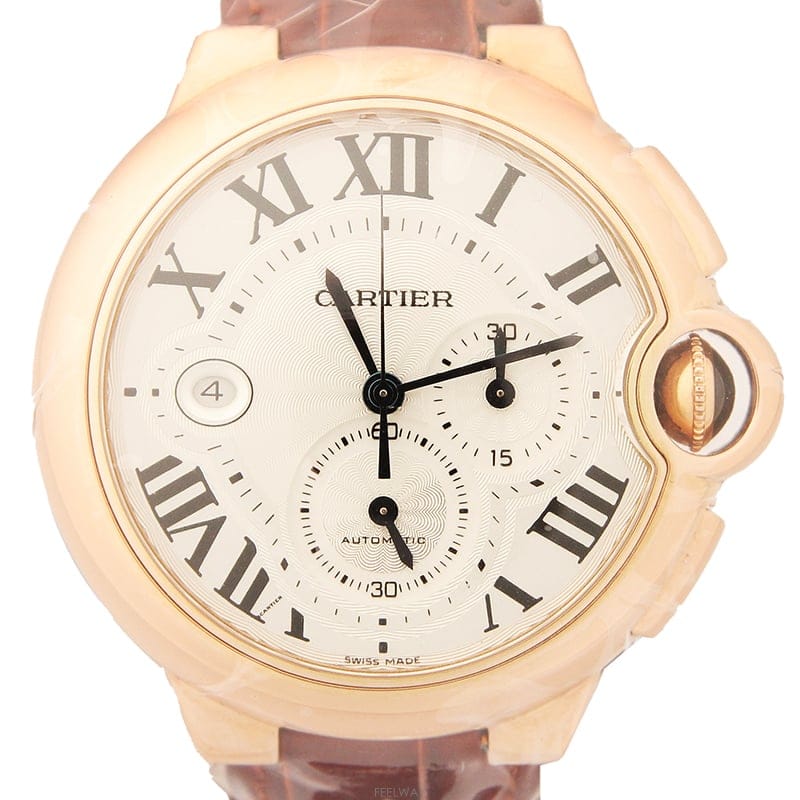 Cartier [��������] Cartier ��쿡 �߷պ��� 44 ������18K ũ�γ�׷��� D��Ŭ �ð� Ǯ��[��������] Cartier ��쿡 �߷պ��� 44 ������18K ũ